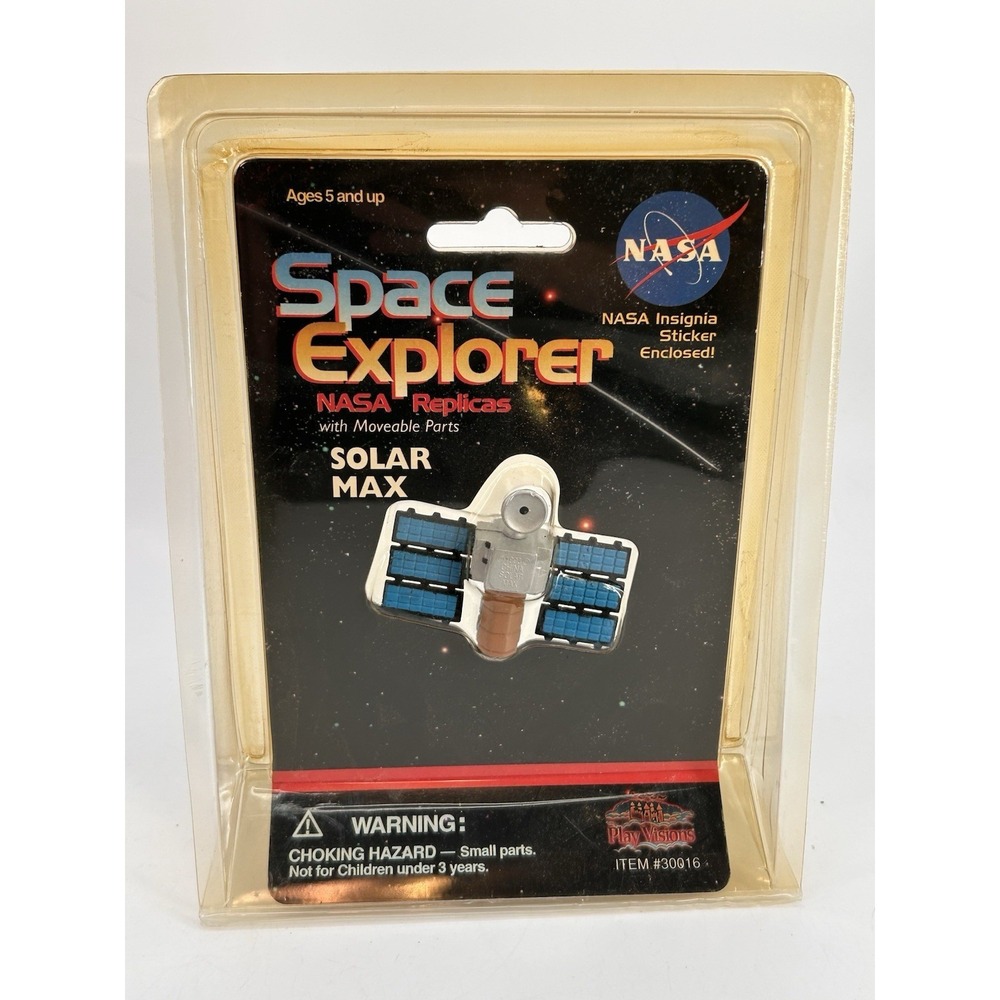 1998 Play Visions Space Explorer Solar Max Satellite NASA replica Toy